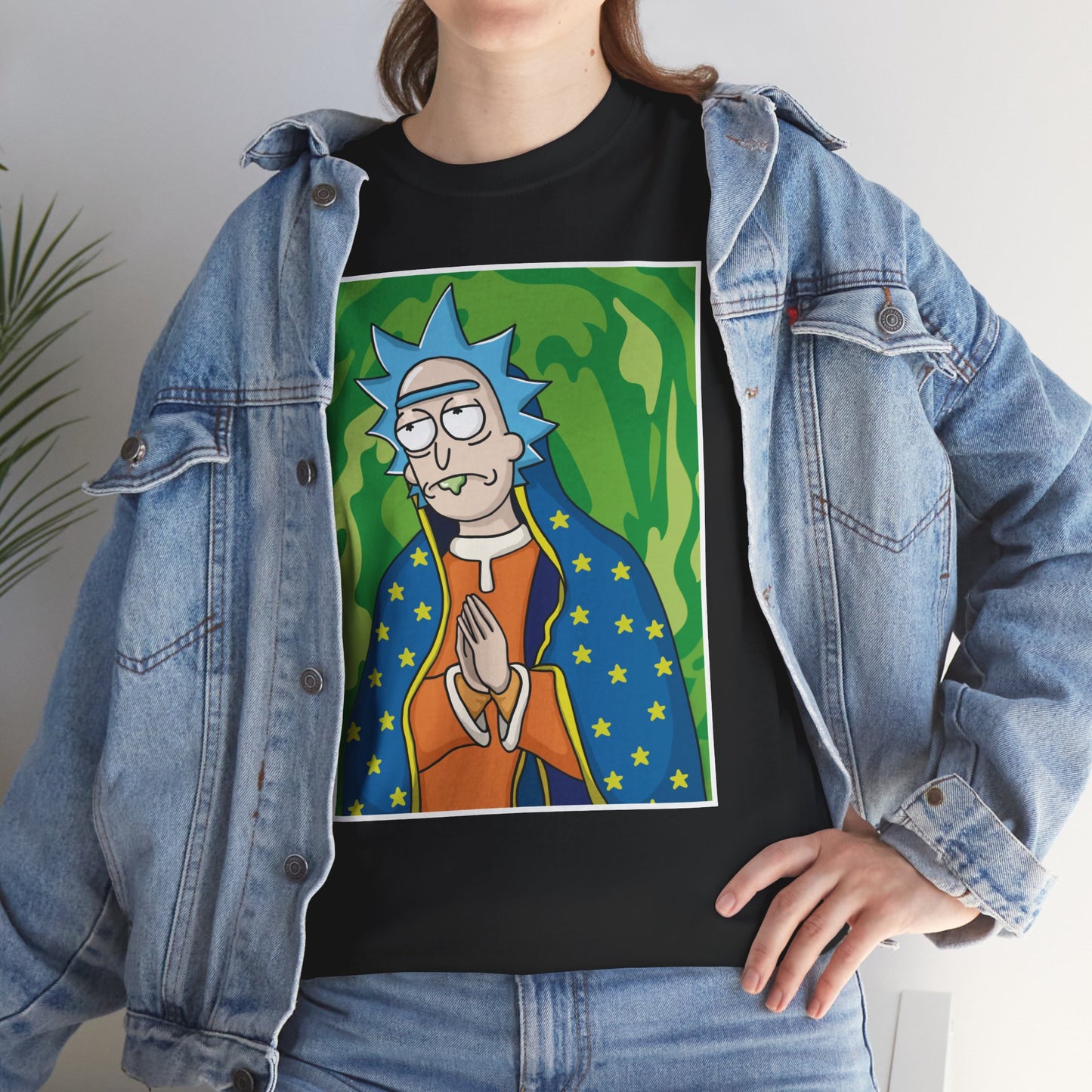 La virgencita Rick - Corte Unisex