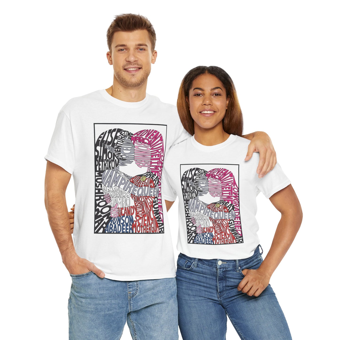 Marceline y Bonnibel - Corte Unisex