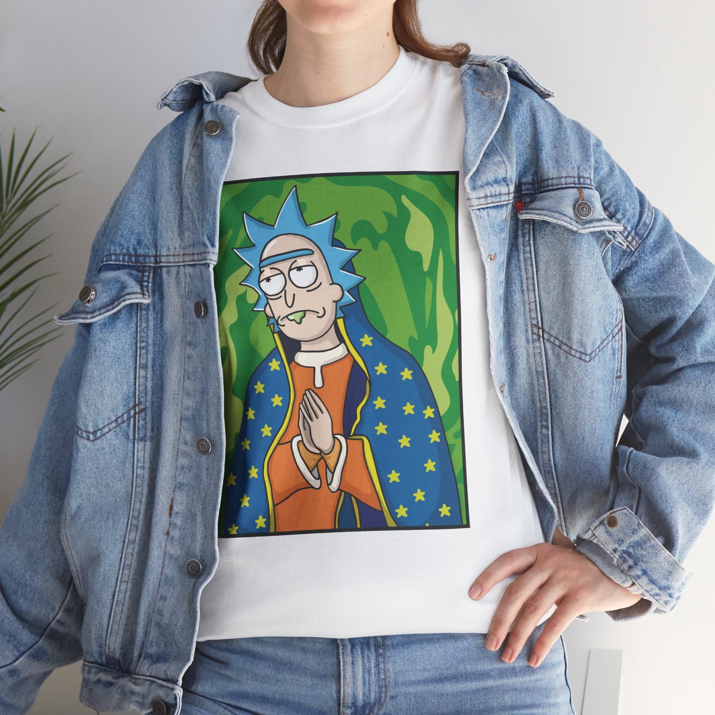 La virgencita Rick - Corte Unisex